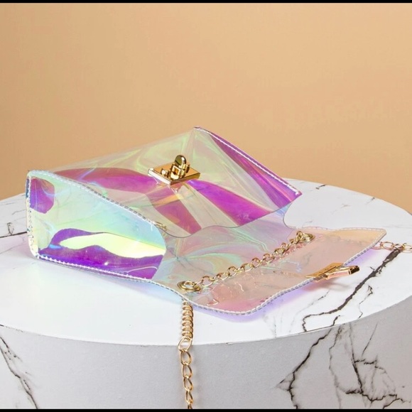 Cute holographic purse. NWOT. - Picture 4 of 5